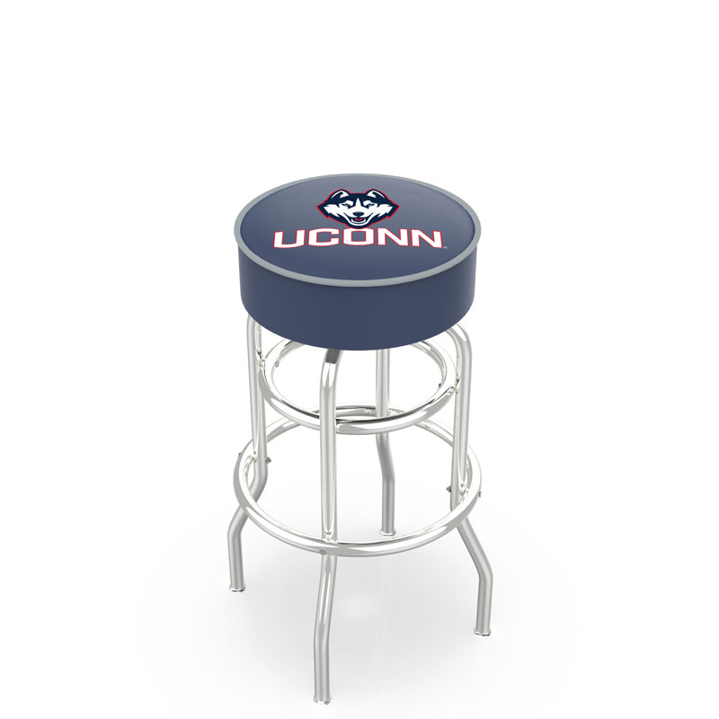 NCAA Swivel Bar & Counter Stool, Counter Stool (25" Seat Height), Connecticut