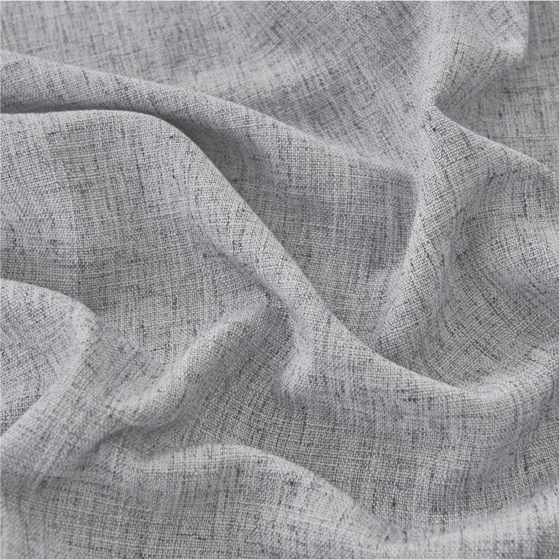 Bond Semi Sheer Curtain Single Panel, Grey