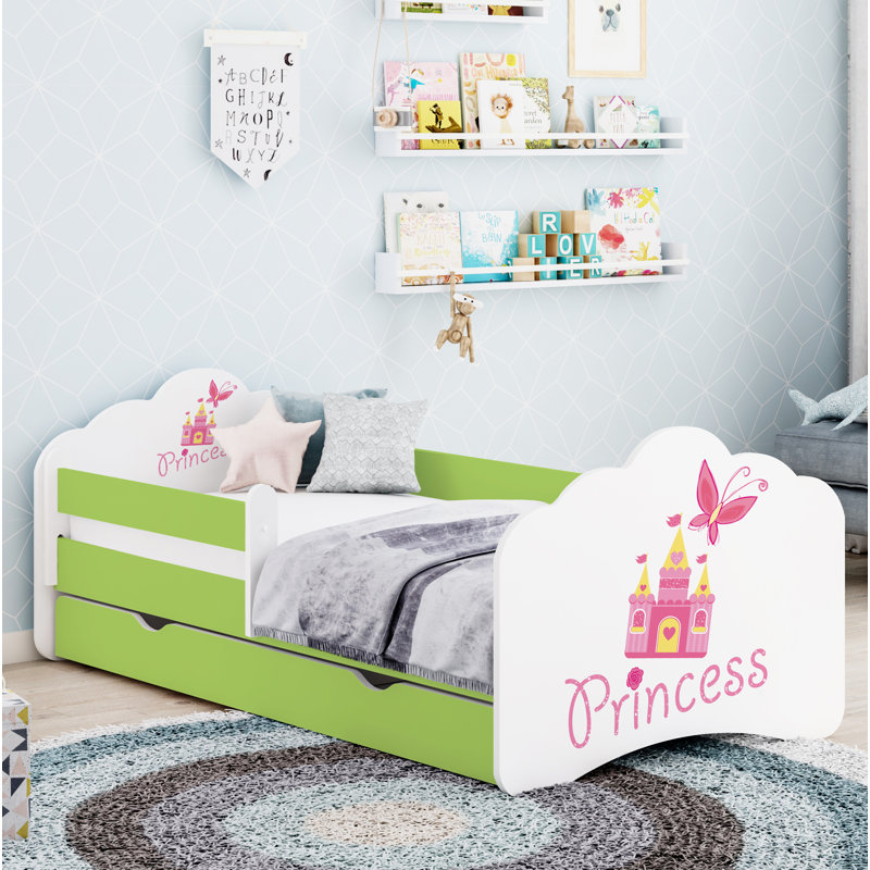 Quesada Cabin Bed Themed Beds, Green, 80cm x 160cm