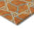 Premium Machine Washable Prisco Orange Rug-1941327863
