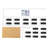 9 Pair Free Standing Shoe Rack Display Shelf-666092513