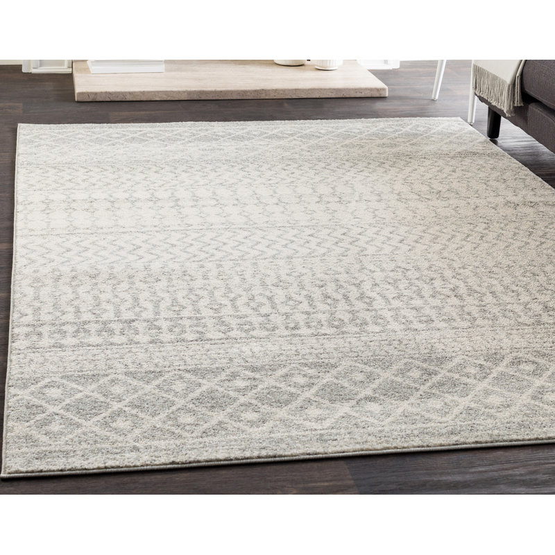 Warkentin Geometric Indoor Rug, Rectangle 5'3" x 7'6"