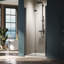 32" W X 72" H Semi-Frameless Bi-Fold Shower Door
