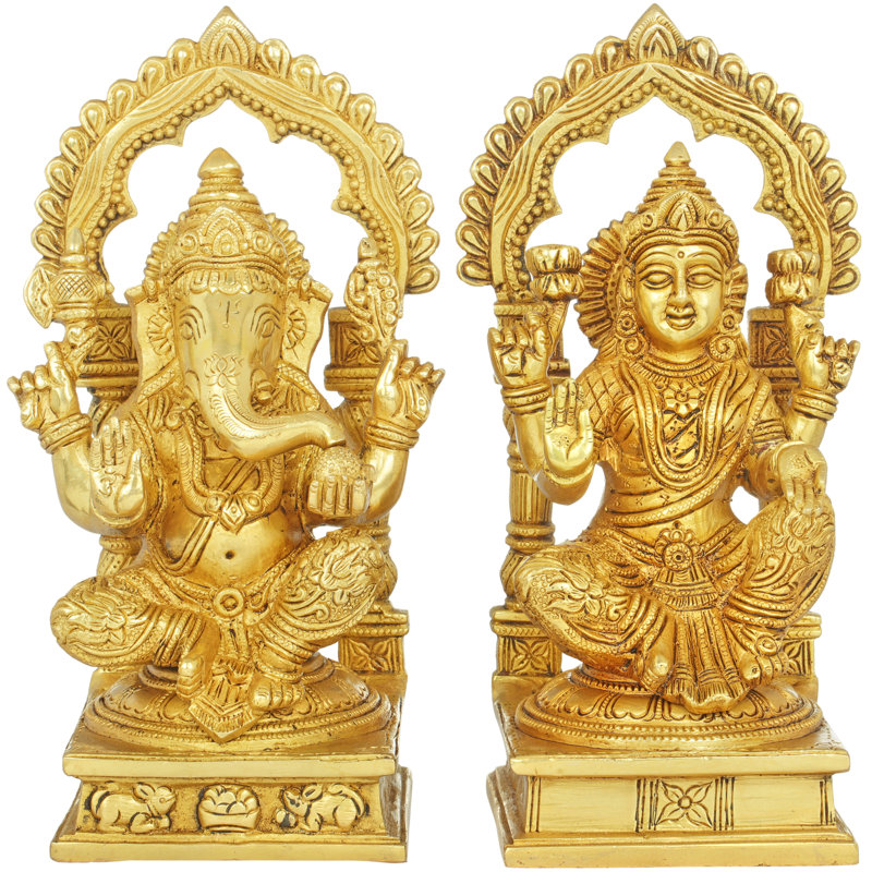 Statue Ganesha et Lakshmi