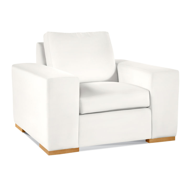 Memphis Armchair, Honey, Elite Ivory; 0321-91