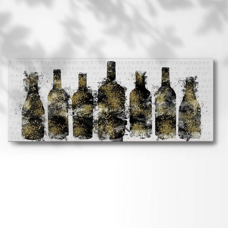 " Wine Selection ", 8" H x 20" W x 1.5" D