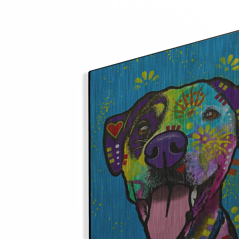 Red Barrel Studio® «Delux» par Dean Russo, art mural en métal, H 16 po x l 12 po
