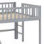 Lit mezzanine bas avec échelle et toboggan-1523790972