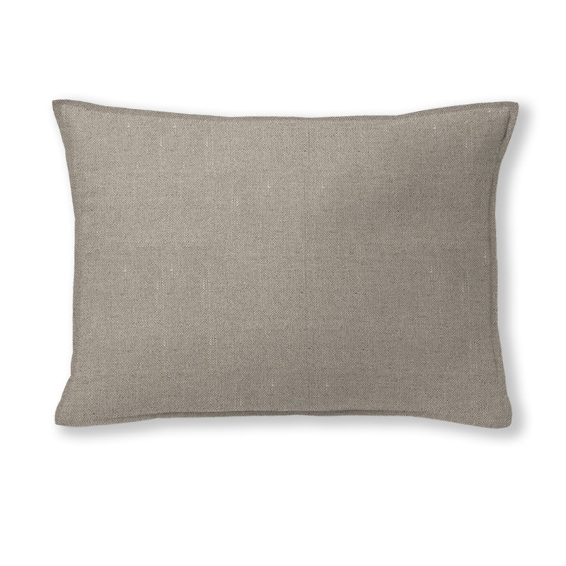 Luxe Rectangular Pillow Cover and Insert, Natural