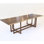 Mura Solid Wood Dining Table