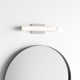 Erby Single Light Glass Aluminum Dimmable LED Flush Mounted Sconce