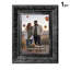 Cadre photo noir sophistiqué 1 PC 5 po x 7 po avec finition maison