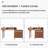 Makeup Vanity with Light mirror,4 drawers,Power Outlet