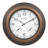 21"  Atomic Metal Wall Clock