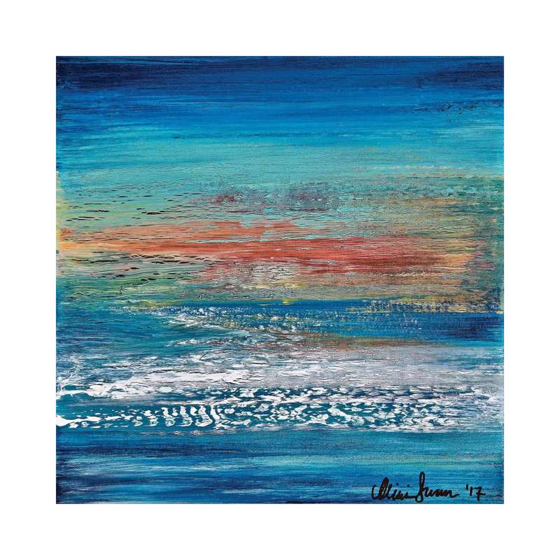 Whats Left Behind by Alicia Dunn - Wrapped Canvas Square Print, 45.72 cm H x 45.72 cm W x 1.91 cm D