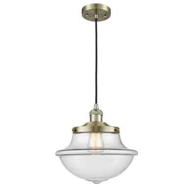 Luminaire suspendu simple à 1 lumière Grourke