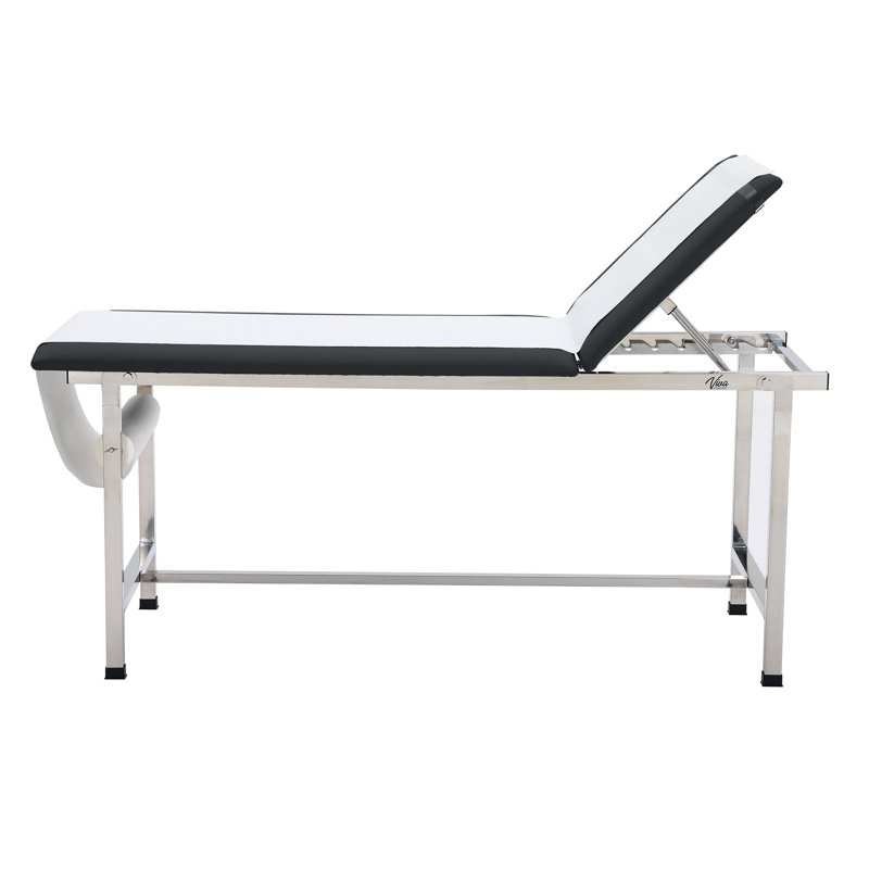 Lit-table pliable à dossier réglable, Noir, noir, noir, noir