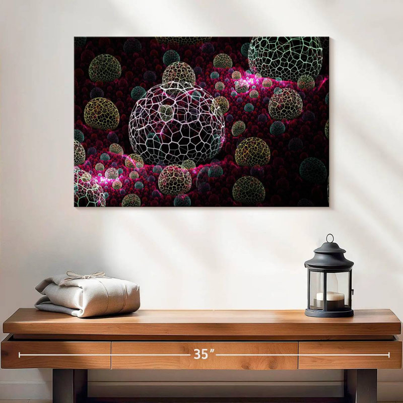 Avery Abstract Spheres, 16" H x 24" W