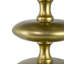 Lampe de table contemporaine en forme de disque avec aluminium durable et abat-jour tambour doux