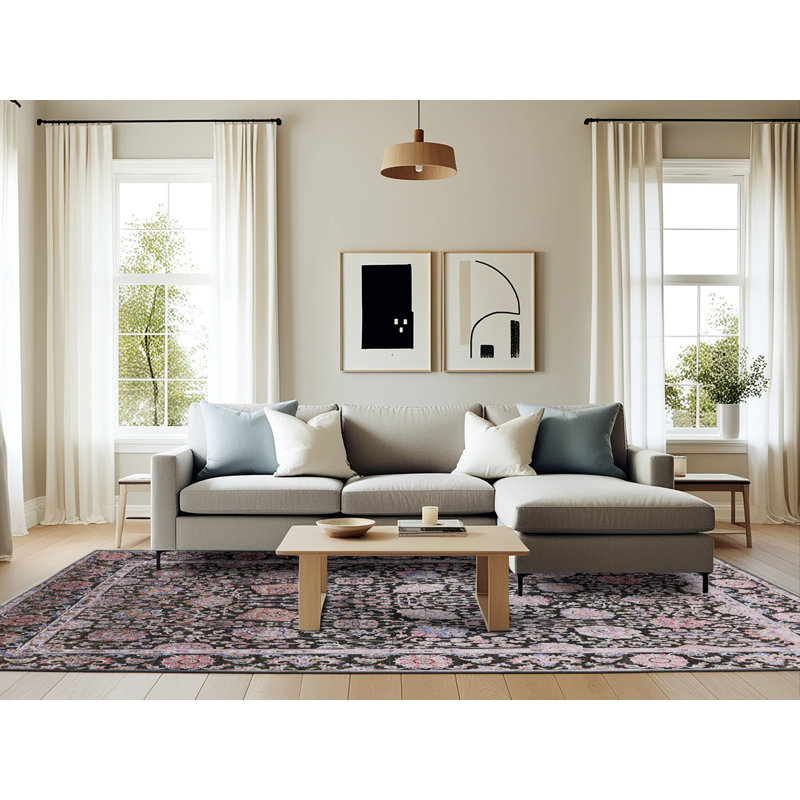 Tapis brun Thorgarth, Rectangle 6 pi x 9 pi