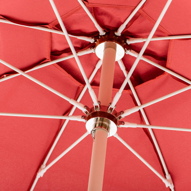 Club 79'' W Umbrella, Red/White