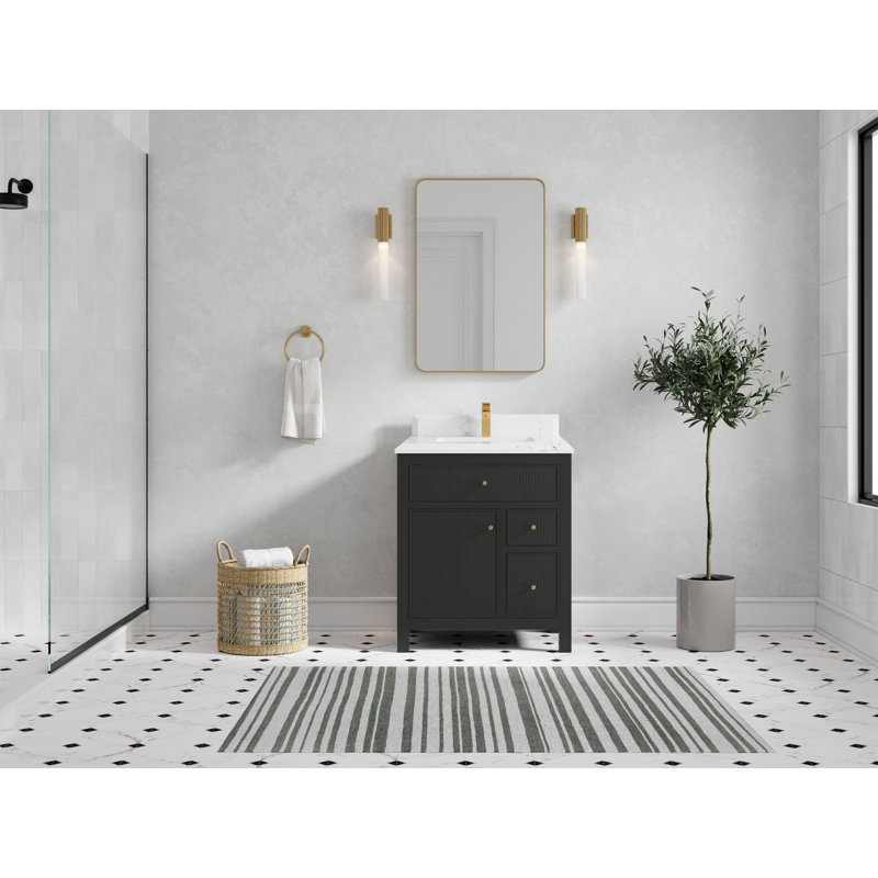Sonoma 30 po X P 22 po De salle de bain Quartz doré, Empira