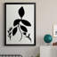 Silhouette Garden I - cadre photo, impression sur toile-301037984-301037985