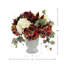 Thistle, Hydrangea and Ivy in Stone Pot