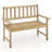 Evangel Solid Wood Outdoor Bench