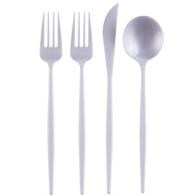 Ebern Designs Flatware Set - Service for 20