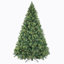Sapin de Noël givré pré-éclairé-79764856