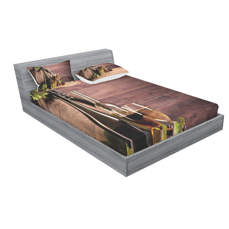 Microfiber Sheet Set, Full Sheet Set + Fitted Sheet + 2 Pillowcases