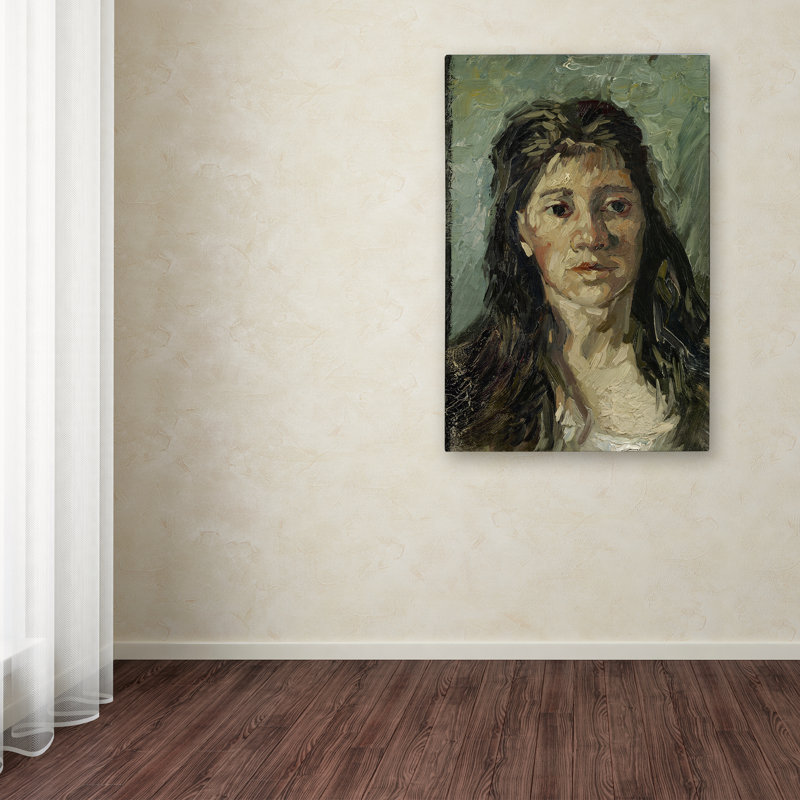 Vincent Van Gogh Portrait Canvas Art in Dark Tones