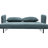 Leandro 61"W Fabric Convertible Loveseat Sleeper With Pillows-837900249