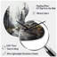 Horloge murale grise décorative Sighburgh-605402628