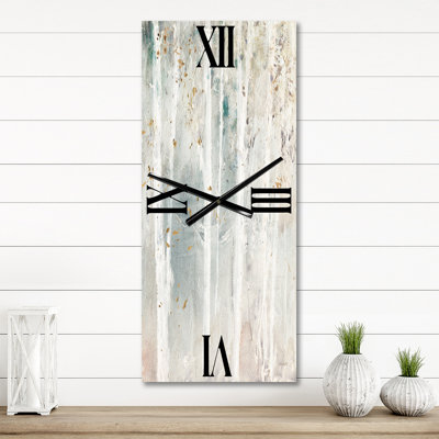 A Woodland Walk into the Forest VI - Traditional Wall Clock