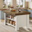 Table pour îlot de cuisine 55 po avec rangement et sièges-260442509