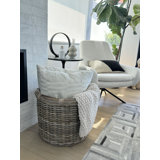 Beachcrest Home™ Ayriauna Rattan Basket