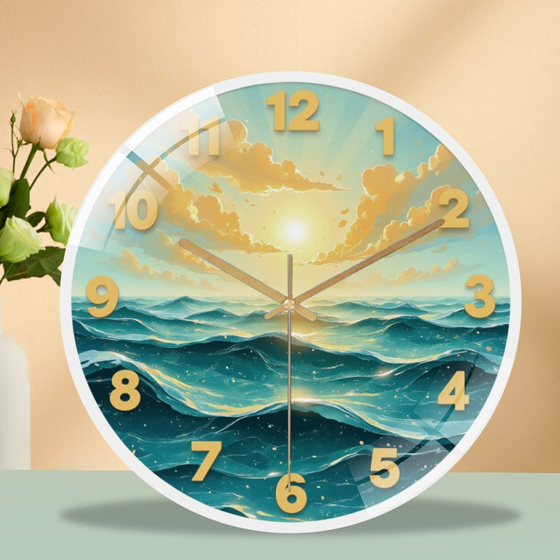 Horloge murale 12 po