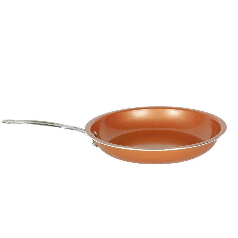 Poêle à frire Masterpan, revêtement antiadhésif en céramique couleur cuivre, l 10 po