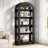 70.87" H 5-Tier Arched Bookcase-835662215-809167697