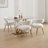 Upholstered Dining Chairs  Luxury Velvet Dining Room Chairs With Gold Metal Legs Modern Comfy Barrel Armchairs For Kitchen Living Room Recepition Restaurant-202854189