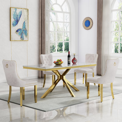 Dining Table with Dining Chairs