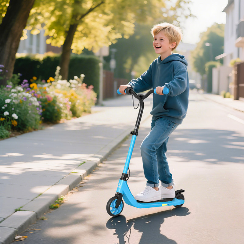 HOMCOM Scooter, Blue