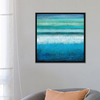 «Aqua Tranquility» par Taylor Hamilton, impression sur toile tendue