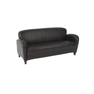 OSP Furniture Collection Embrace Eco Leather Loveseat