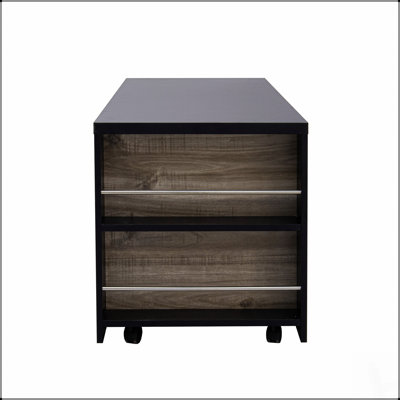 Table basse à plateau relevable avec portes de grange Farmhouse