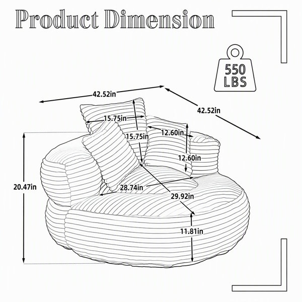 Dimensions du produit
