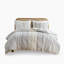 Ensemble de housse de couette en coton avec chenille King / Cal King-117517800-117517796
