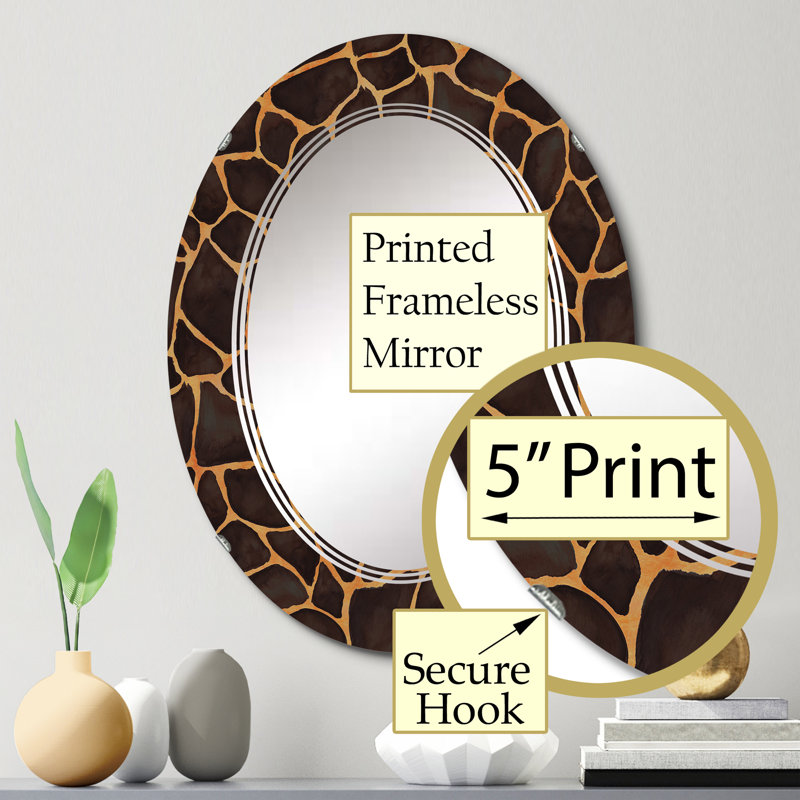 Miroir mural Rabbia, 30 po x 20 po